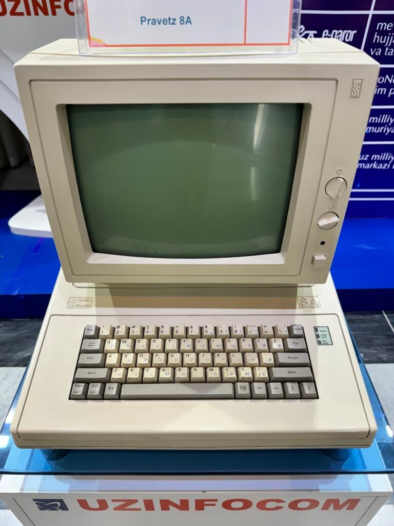 Pravetz 8A computer, an 8-bit machine (Apple II clones), based on Bulgarian-made 6502 variants