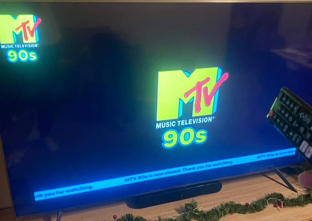 MTV is now closed message on 31.12.2025