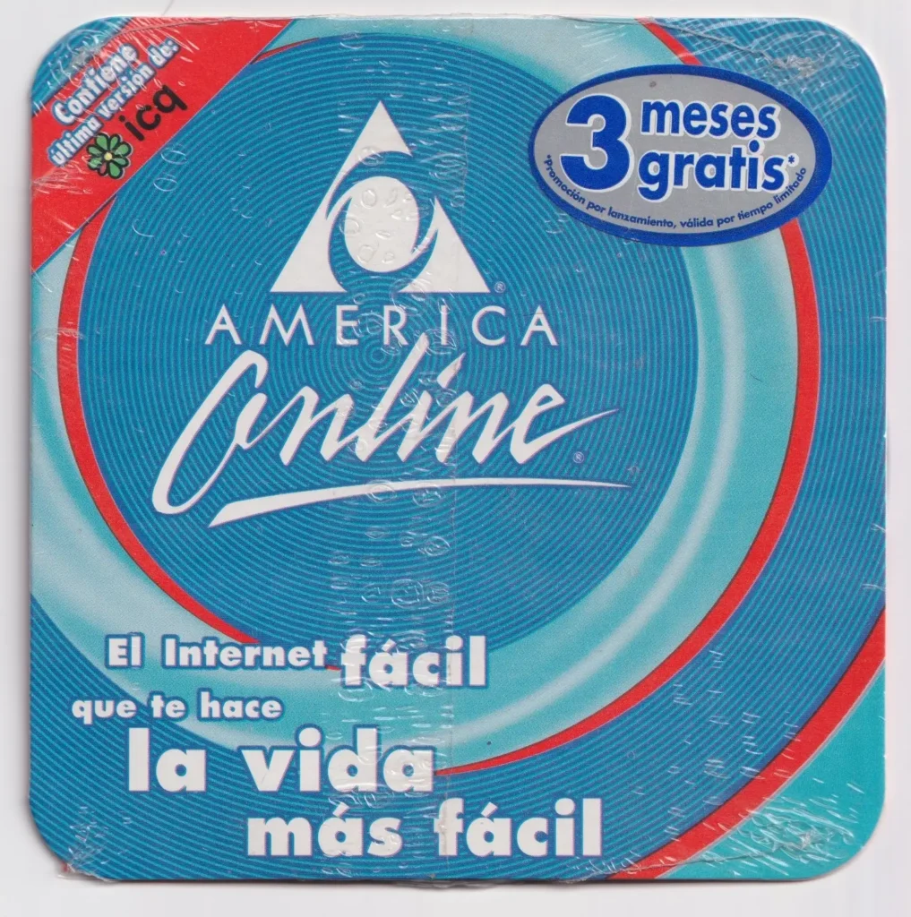 The Rise and Fall of AOL: How It Ruled the Early Web 4 CD of America online AOL with ICQ, mexico