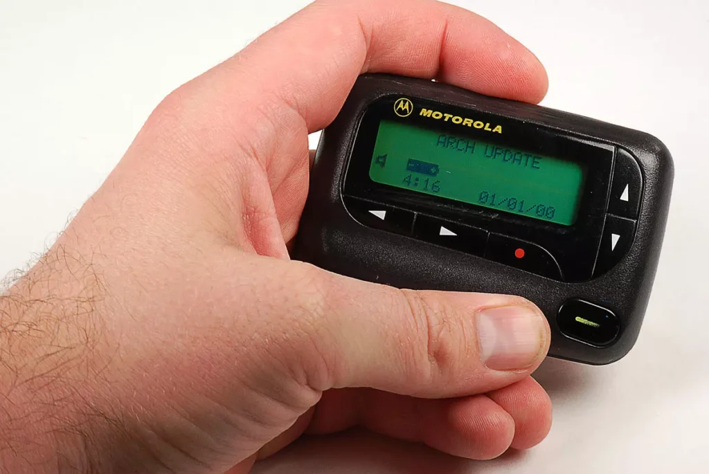 Photo of Motorola Pager