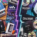 Vintage Sony Walkman 90s vs Discman: Iconic portable music players from the 90s era