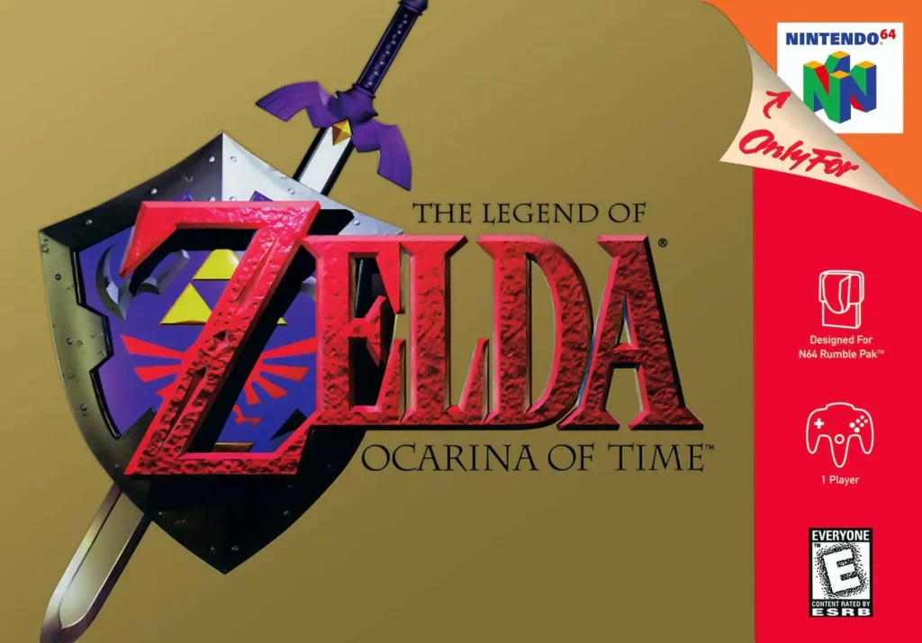 40 Years of The Legend of Zelda: How One Game Changed Adventure Forever 1 Legend of Zelda - Ocarina of Time cover